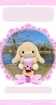 SweetPeaPlush - Melissa Ibarra - Baby Boba Bunny - Free