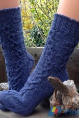 Dani Socks by Barbara Dahnke - English, German - Free