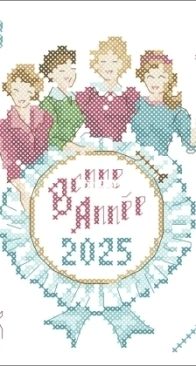 Les Brodeuses Parisiennes LBP - Bonne année 2025 XSD + PCS
