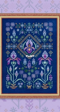 OwlForest Embroidery -018E-И - Irises