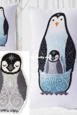 Snuggle Up - Penguins by Emma Congdon from Cross Stitcher 297 XSD