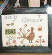 The Sampler Girl - The Sunday Peacock Sampler