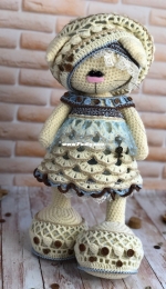 Crochet Bunny Art - Irina Tarasova - Camea Outfit Set