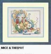 Lanarte 29836 Maria van Scharrenburg - Mice & Teapot