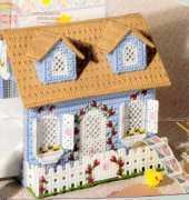 Bucilla-6078-Country Cottage Mail Center /PlasticCanvas