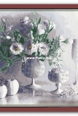 Zolotoe Runo SZH-012 - White Still Life