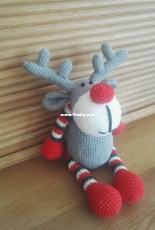 Maritsacrochet - Reindeer Rudolf