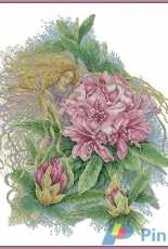 Lanarte 23025 Flower Fairy Rhododendron by Maria Van Scharrenburg PCS + XSD