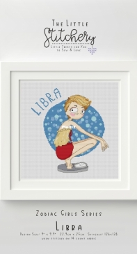 The Little Stitchery - Zodiac Girls Series - Libra