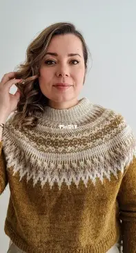Pohjola pullover by Sari Nordlund