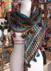 Sophie Gelfi Designs - Sophie Gelfi - Sophia shawl - French