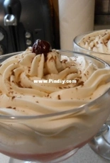 creamy berry mousse