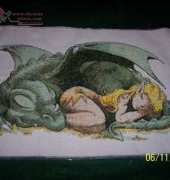 Completed Sleeping Beauties Dragon