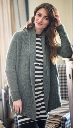 Draw Cardigan  by Amy Christoffers-Free