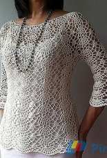 Vicky Chan - Ada Lacy Shells Top