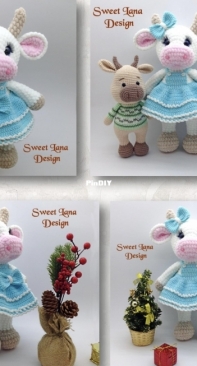Sweet Lana Design US - Alexander - Svetlana Matveeva - Plush Cow Varya in a Sundress