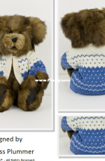 Cascade Yarns-DK278-by Linda Voss Plummer-Teddy Steps Out Sweater-Free.