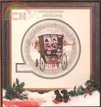 June Grigg Designs P.Buckley Moss Leaflet 113 - Christmas Carol