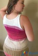 The Beach Bump Maternity Tank Top by Charissa Pray-Free