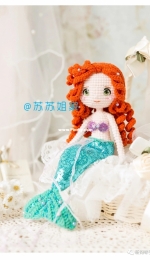New Mommy Handmade DIY - Su Su Jie Jia - Susans Family - SA1130 - Ariel - Chinese - Free