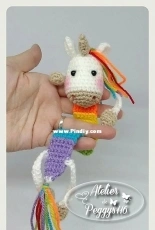 Atelier de Peggys116 - Sonia dit Peggys - Unicorn Bookmark - Free