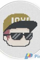 Daily Cross Stitch - Cool Kid