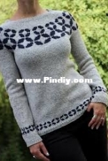 Vesica piscis pullover by Jenny Faifel - SweaterFreak