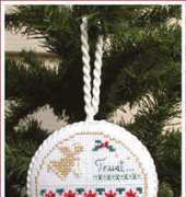 The Victoria Sampler - Trust is a Virtue Ornament