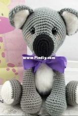 Sweet Oddity Art - Carolyne Brodie -Kira The Koala Bear Crochet Pattern
