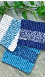 Kjerstis Kjøkkenklut Washcloth / Dishcloth by Kjersti Lunnan-English,Norwegian-Free