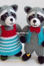 Svetlana Zabelina -Raccoons Children - Russian