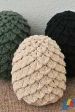 Rachael Fulcher - Game of Thrones Dragon Egg Crochet Pattern
