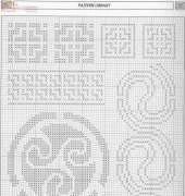 Celtic Patterns From Celtic Cross Stitch 30 Alphabet, Animal, by Gail Lawther