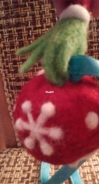 Christmas decoration - needle felting