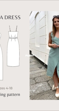 NH Patterns - Helena Dress - Sizes UK4-18