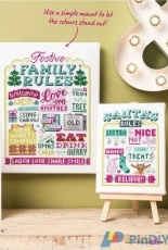 Festive Christmas Rules by Emma Congdon from Cross Stitch Crazy 222  XSD + PCS
