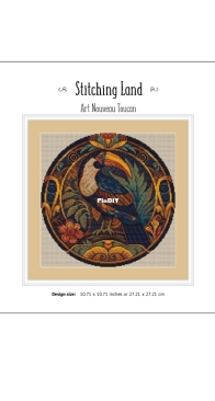 Stitching land - Toucan  SAGA
