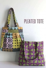 The Long Thread - Pleated Tote by Ellen Luckett Baker