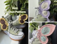 Fairy Shoe Wings - CrochetedByBogusia