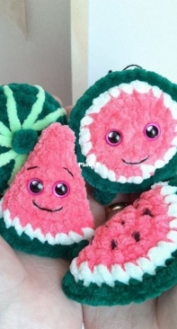 Toy Story Patterns - Naimanova Toys - Naimanova Antonina - Watermelon Slices - Russian