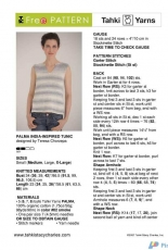 Palma-India Inspired Tunic by Teresa Chorzepa/Tahki Yarns-Free