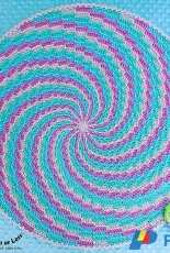 10 Hours or Less - Varicolor Vortex Baby Blanket
