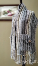Weiyan Huang - Suzie Pocket Shawl - Free