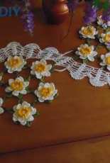 table runner lotus flower-Diane Gonçalves