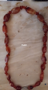 Semiprecious  stone necklace