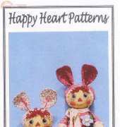 Happy Heart Patterns  HHF-219 Calico Bunny Annie