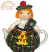 HandMadeAwards-The Girl From Scotland Tea Cosy by Loly Fuertes