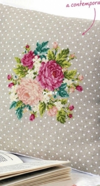 Vintage Blooms by Maria Diaz from Cross Stitch Crazy 206 PCS + XSD