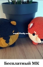Crochet Toys - Wolfs Paws Handmade - Peps - Russian - Free