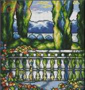 Tiffany Stained Glass Landscape from Kram z Robotkami 7-8 2006 XSD